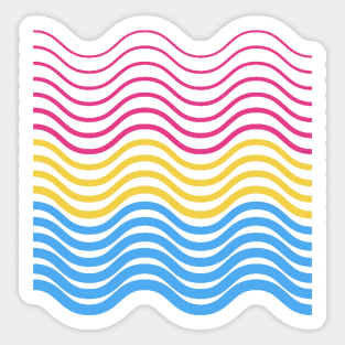 Pansexual Wave Sticker